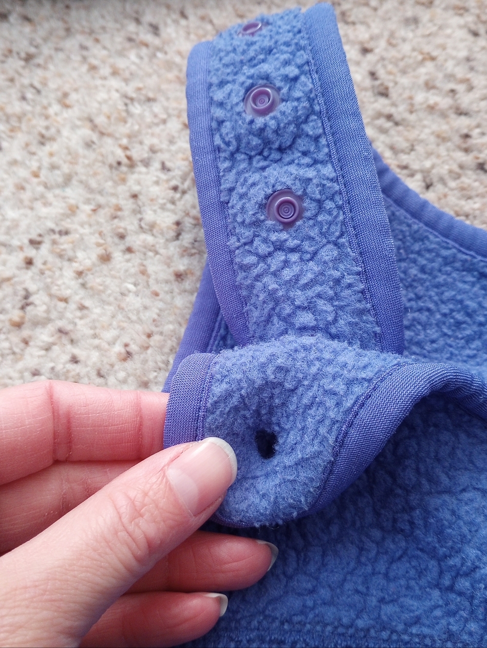 Patagonia Fleece Baby Overalls 12 Months - Picture 4 of 12